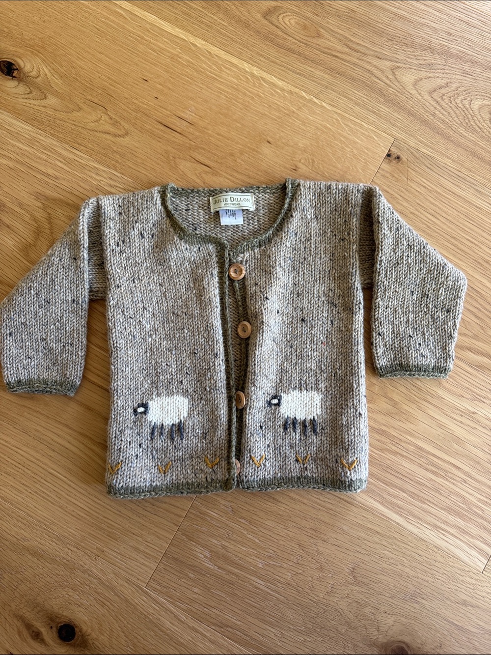 Julie Dillon Irish Handmade sweater 2T